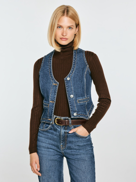 Dámska bunda jeans LILU 508